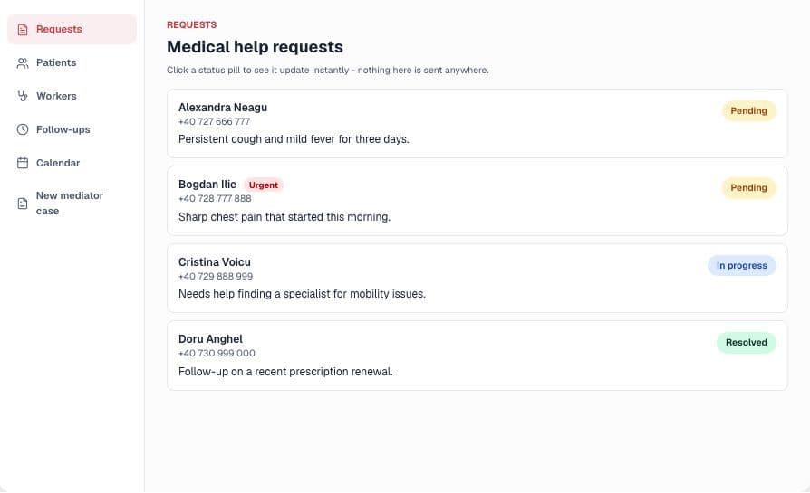REDI Health, live version